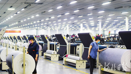 河北邢臺:外貿訂單生產忙